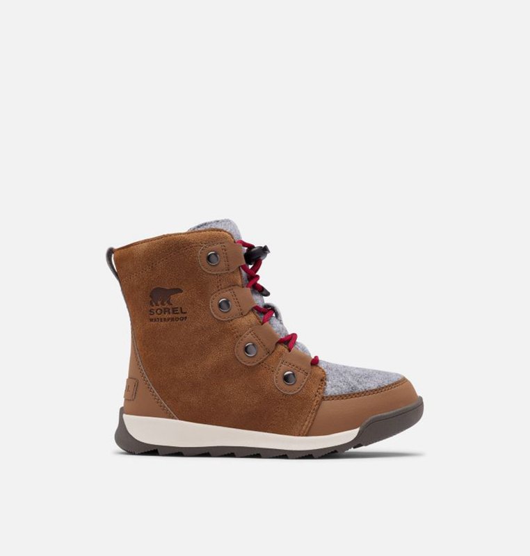 Sorel Barn Vinterkängor Brun - Youth Whitney™ Ii Suede - GBO-926805
